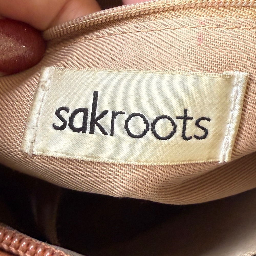 Sakroots Teal Enchanted Forest Basic Crossbody Ba… - image 4